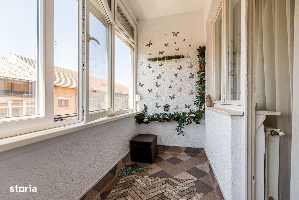 Apartament cu 1 cameră, balcon închis și boxă pe str. Carol Davila