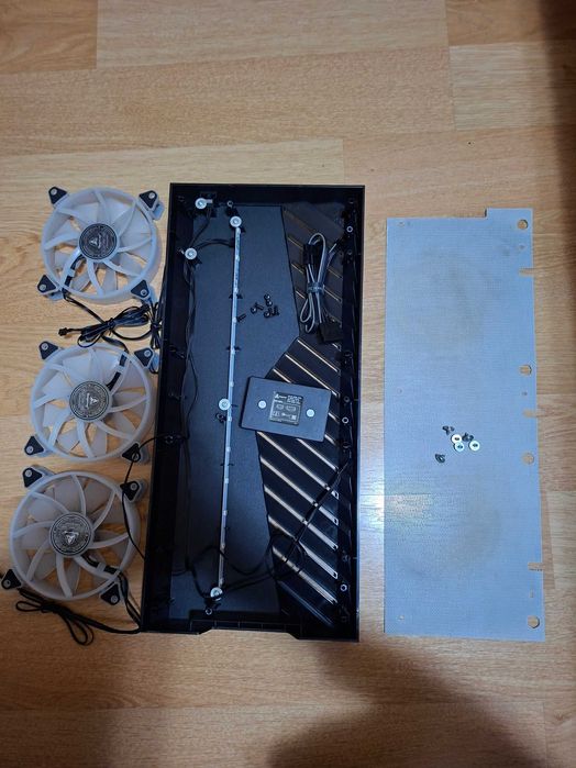 Kit carcasa Segotep Nova V1 ARGB (ventilatoare, front panel, hub)