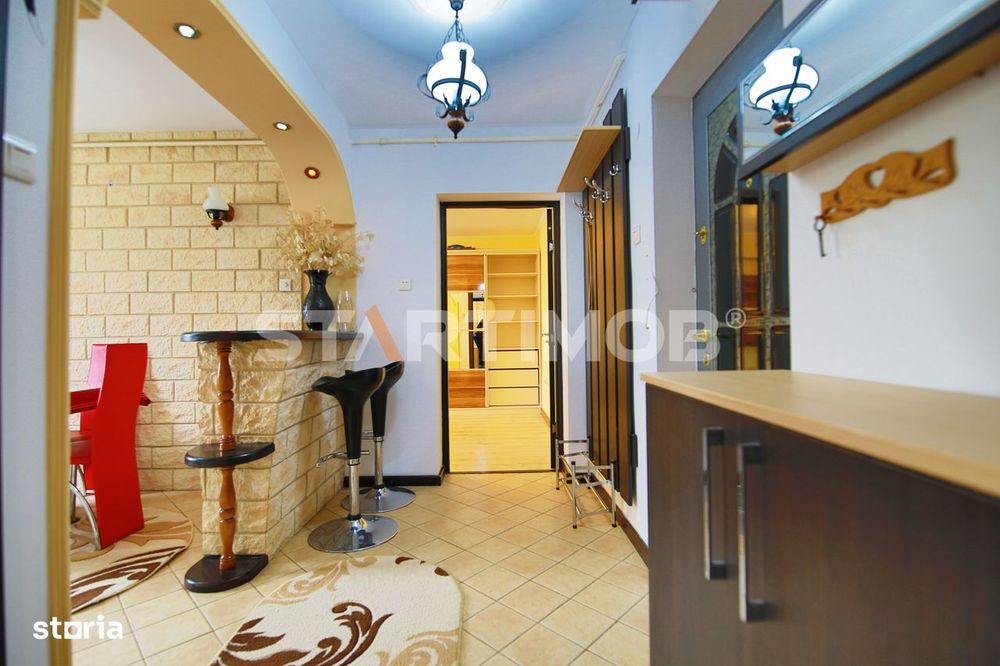 Apartament mobilat doua camere cu parcare Calea Bucuresti
