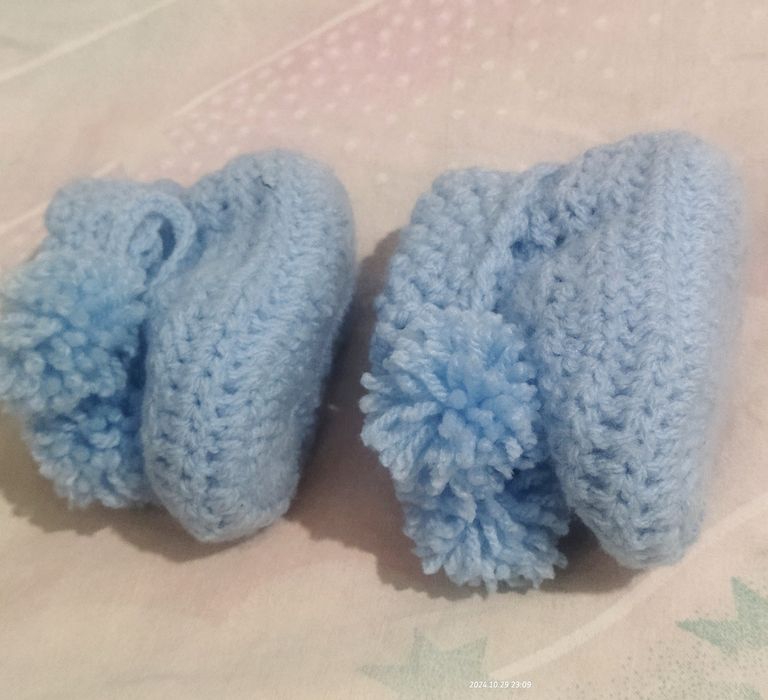 Терлъчки бебешки плетени