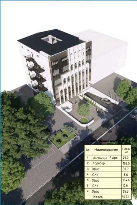 Продаётся 5 этажное Здание 2520 м² Мирзо Улугбек 1 Линия Ор,Корзинка