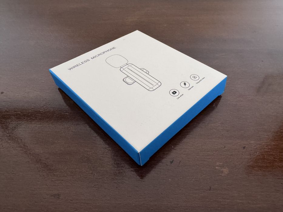 Комплект 2х професионален преносим безжичен микрофон брошка за iPhone