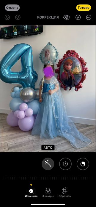 Платье Эльзы для девочки