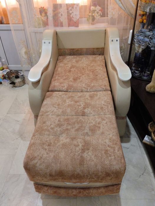 Продам диван и кресло раскладной