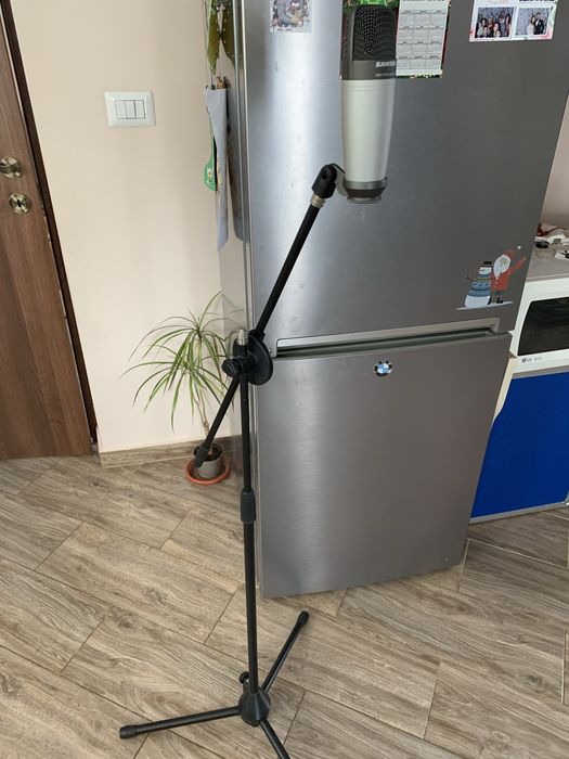Microfon studio podcast + stativ