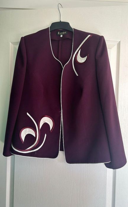 Compleu bordo in trei piese