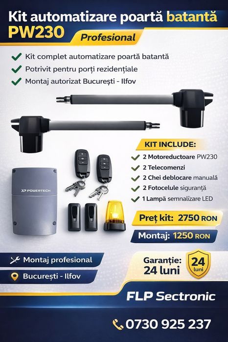Poarta automata  batanta  2m  200 kg