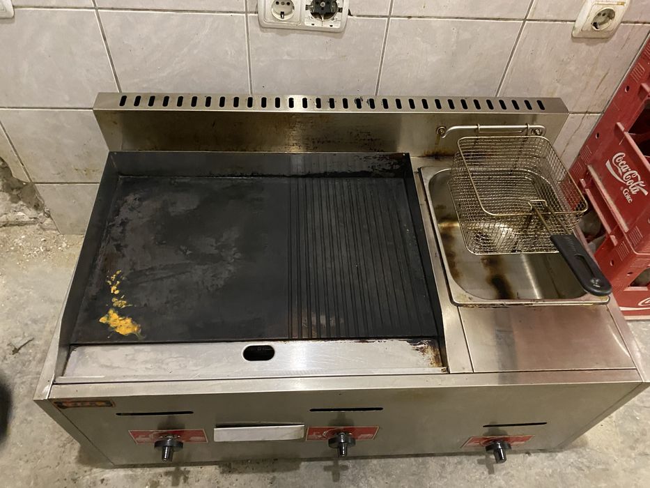 Скара + фритюрник 350лв