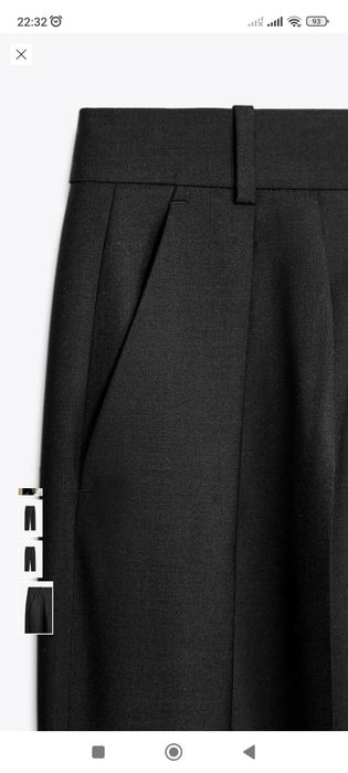 Черен костюм Зара