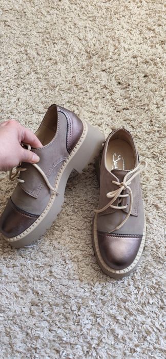 Български обувки естествена кожа