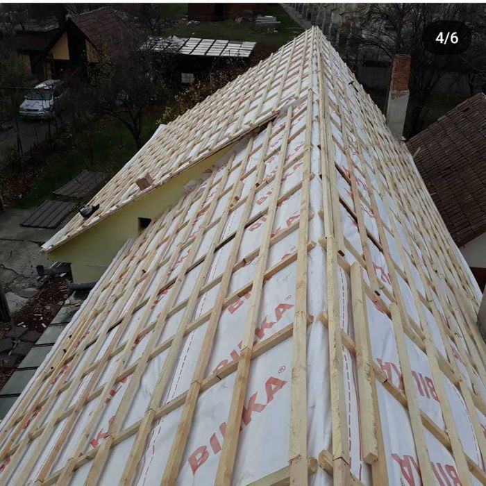 Acoperișuri noi, Reparații, Renovări, Țiglă metalică, Țiglă ceramică, Dulgherie, Sisteme pluviale