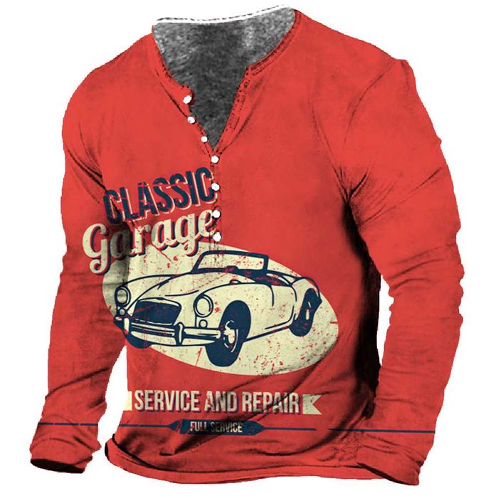 Лонгслив – футболка мужская с принтом из микрофибры