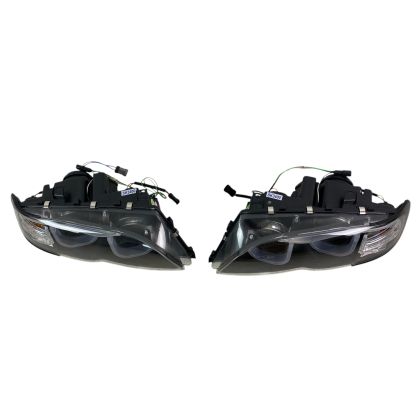 Кристални фарове с 3D angel eyes за BMW E46 (2001-2005) sedan,combi