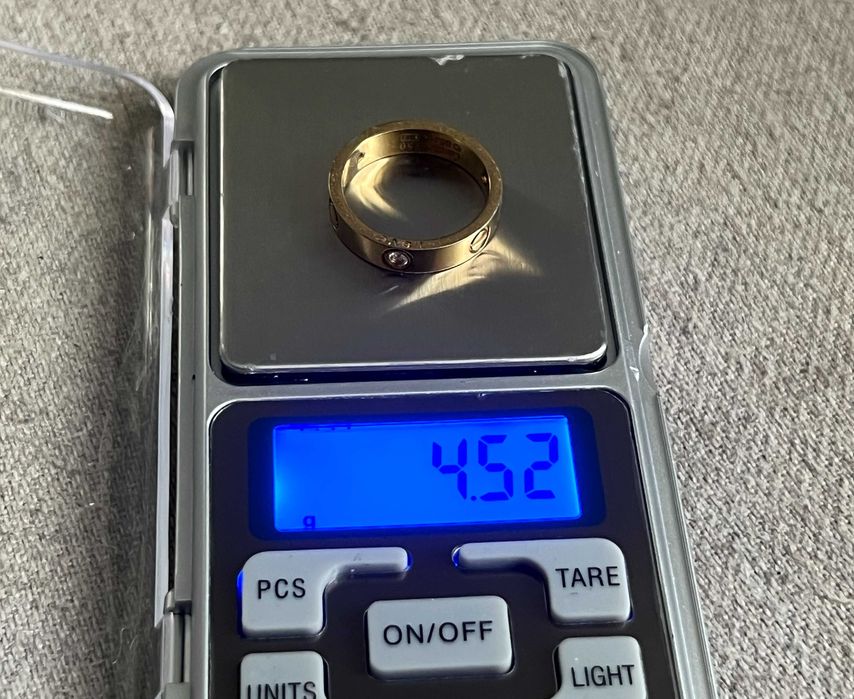 Cantar de buzunar 500 g 0.01 g, nou sigilat, display LED albastru