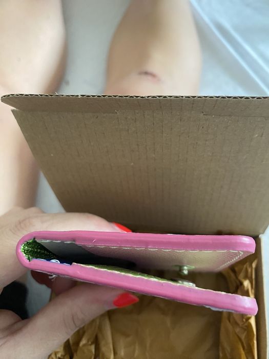 Портмоне / кардхолдър maya made.it естествена кожа и чанта Point bag