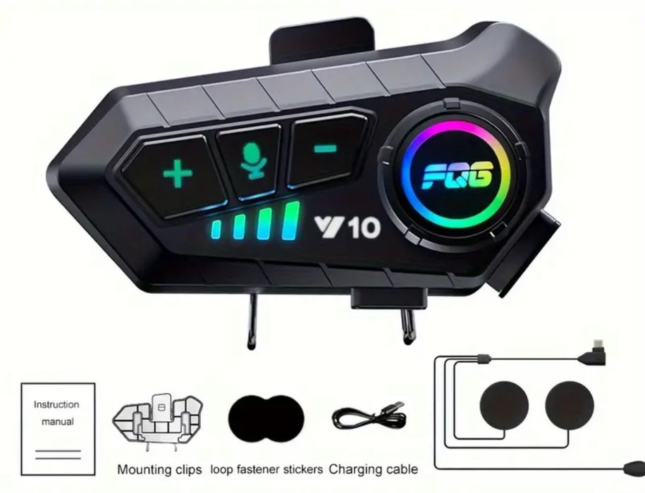 Intercom comunicare casca moto cu bluetooth