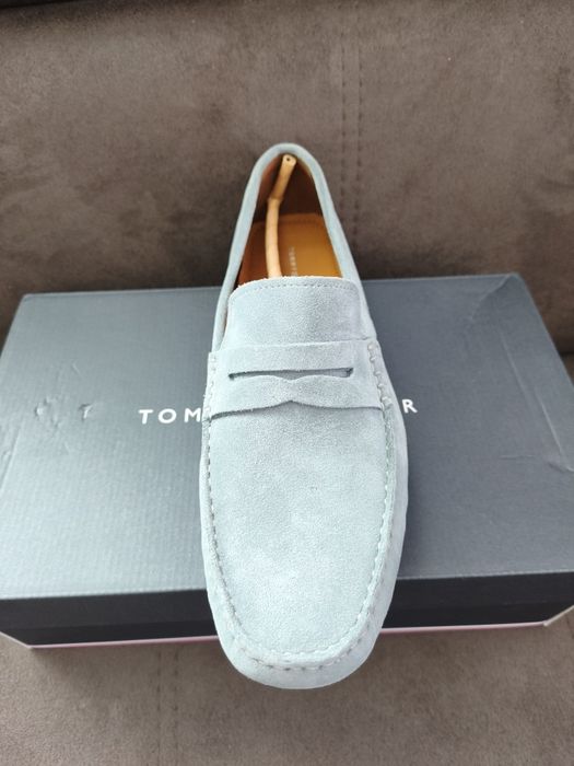 Кожени мокасини Tommy Hilfiger- нови 42номер