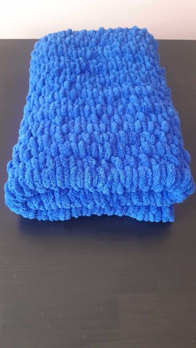 Ръчно плетено одеяло 75/85 см