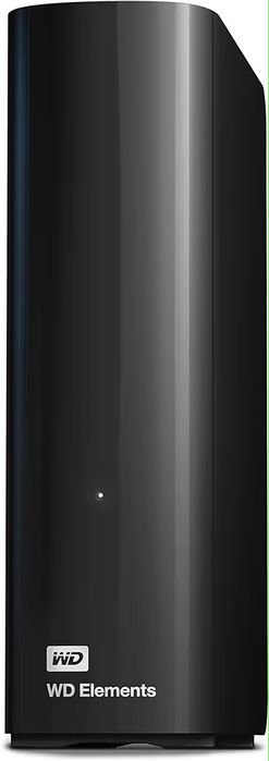 Hard disk extern Western Digital Elements Desktop de 22 TB, USB 3.0 pentru stocare plug-and-play, sigilat!