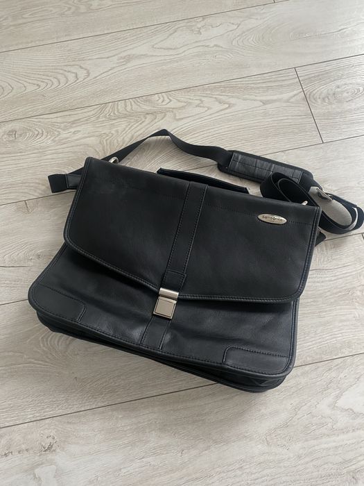Geanta pentru laptop samsonite, din piele