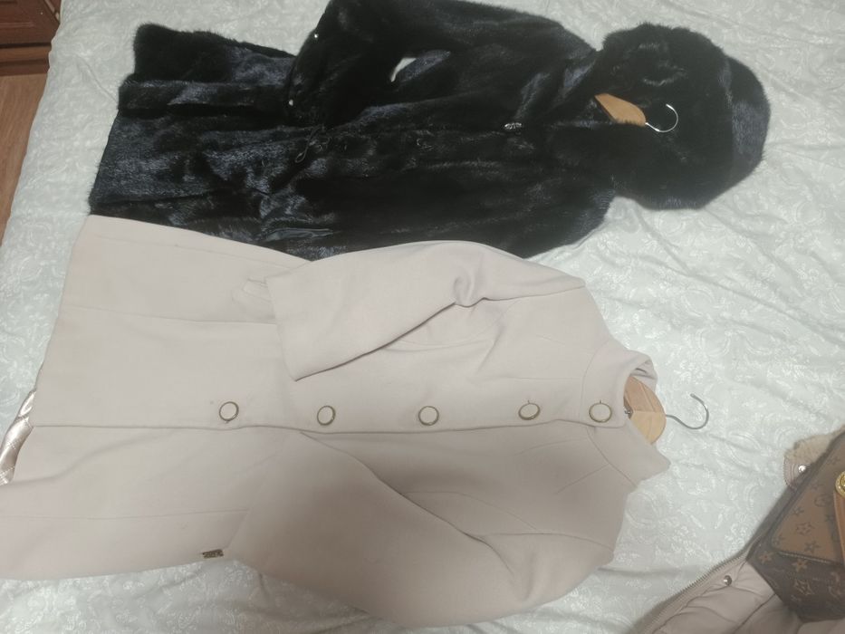 Шуба норковая и пальто