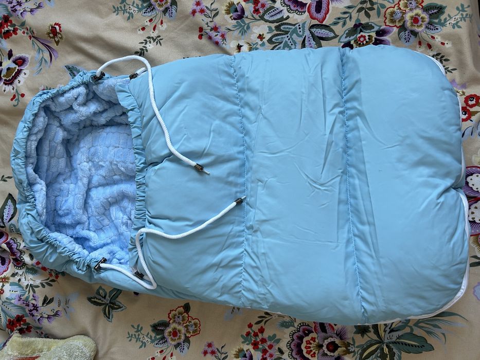 Зимний конверт для новорожденных