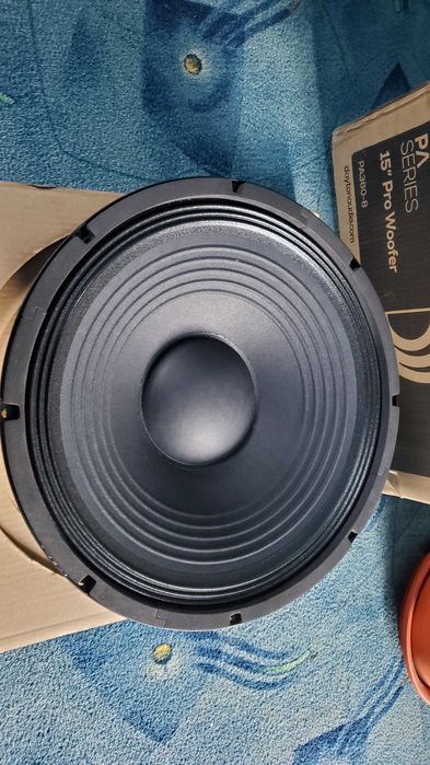 Dayton Audio PA380-8 15 Pro Woofer - 15 Inch PA Speaker 8 Ohm