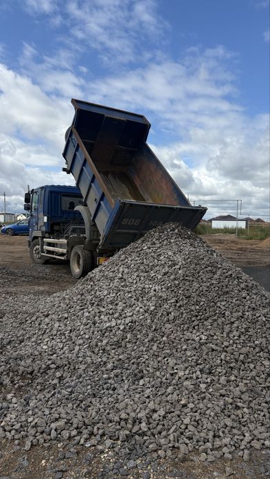 Отсев щебень песок чернозем