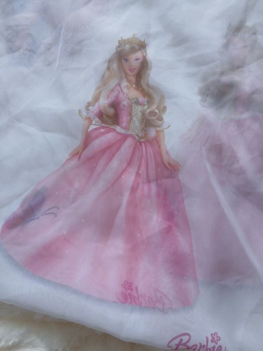 Perdea Barbie pentru camera fetite