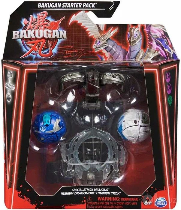 Оригинальные Bakugan DARKUS NILLIOUS и Другие от Spin Master