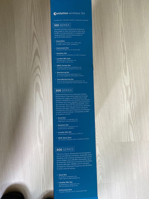 Wireless микрофон Zennheiser EW 100 G4-835-S