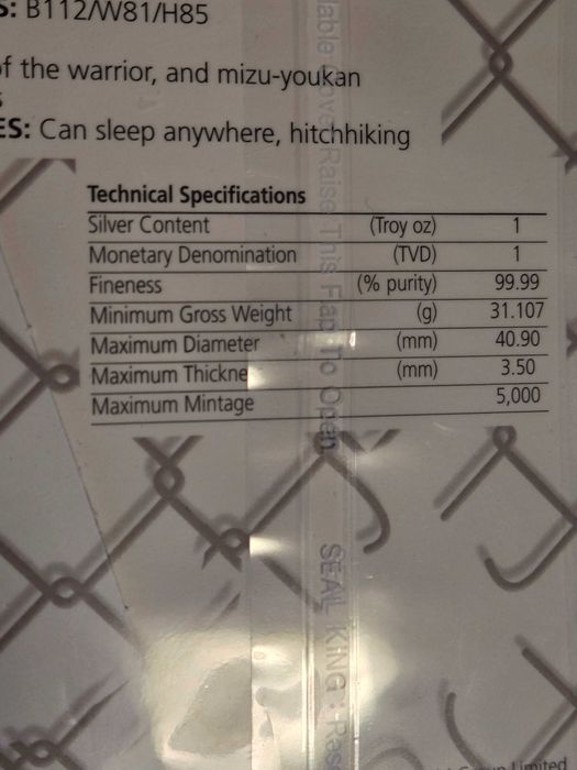 Цветни лимитирани сребърни  монети