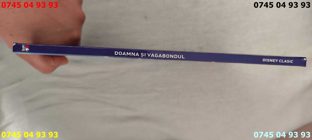 carte carti colectia disney Doamna si vagabondul