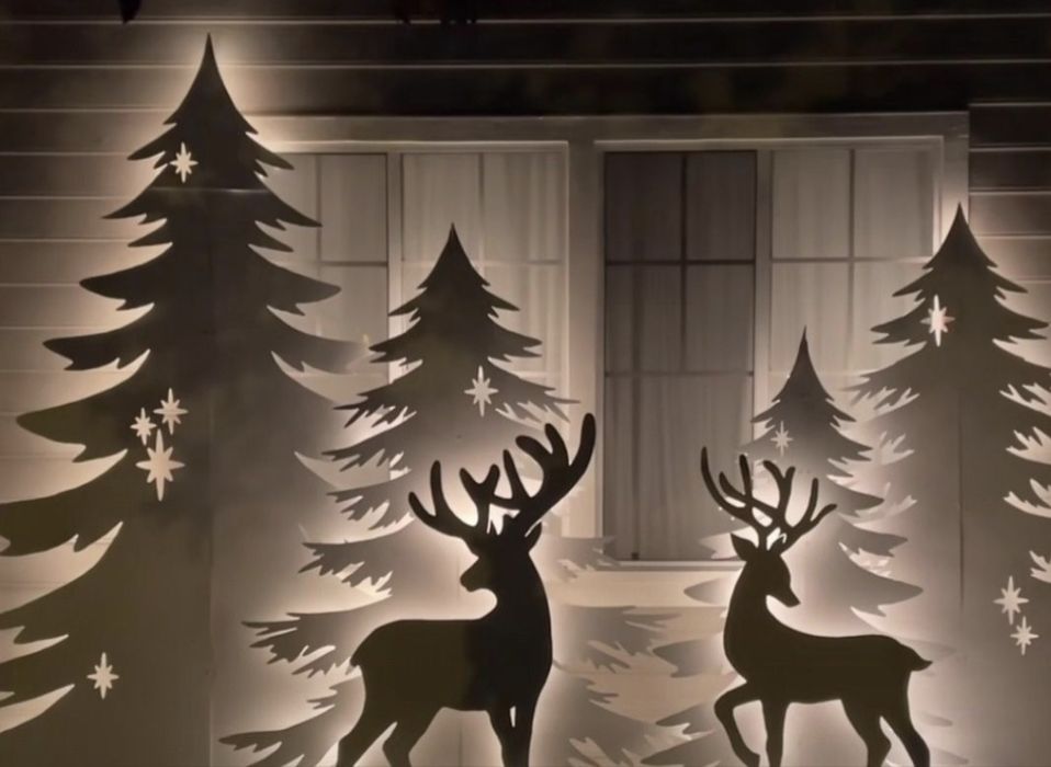 Decor luminos de Crăciun