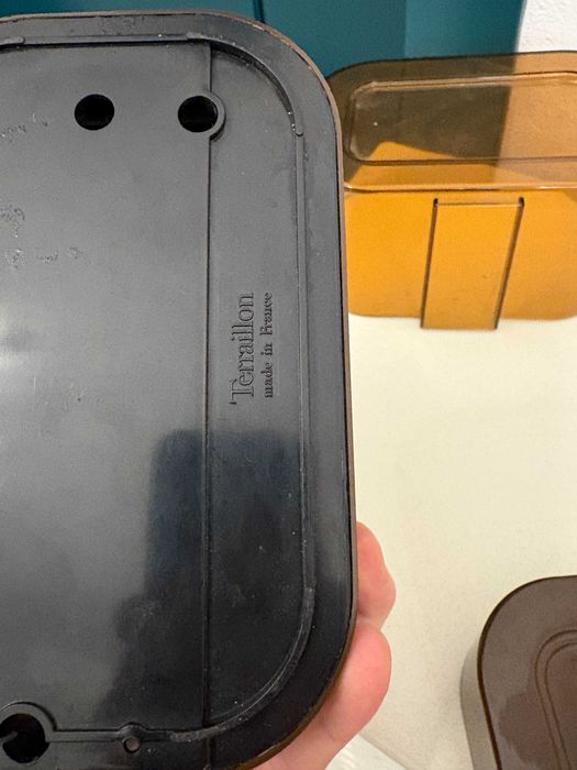 Terraillon cantar mecanic bucatarie gramaj design Franta Marco Zanuso