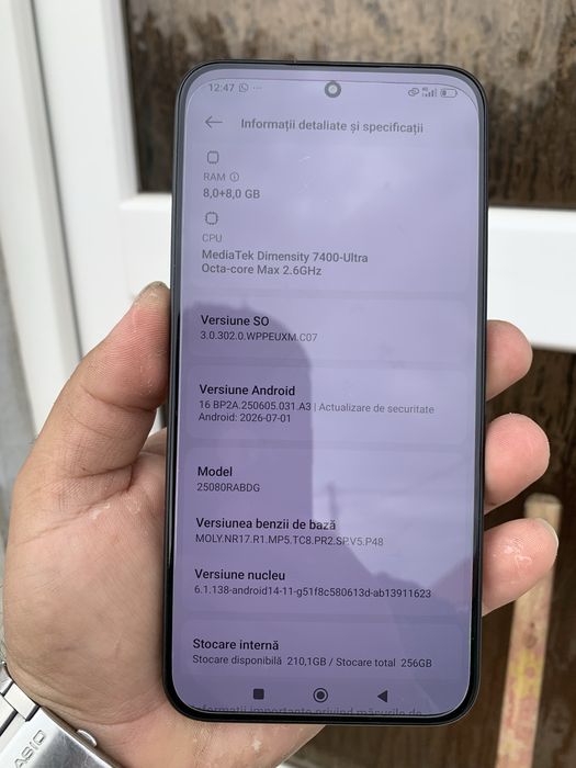 Redmi Note 15 Pro 256 GB /16GB Ram