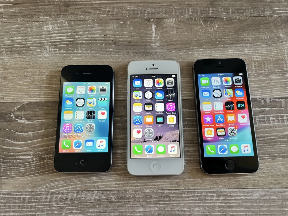 iPhone 4s, 5, 5s