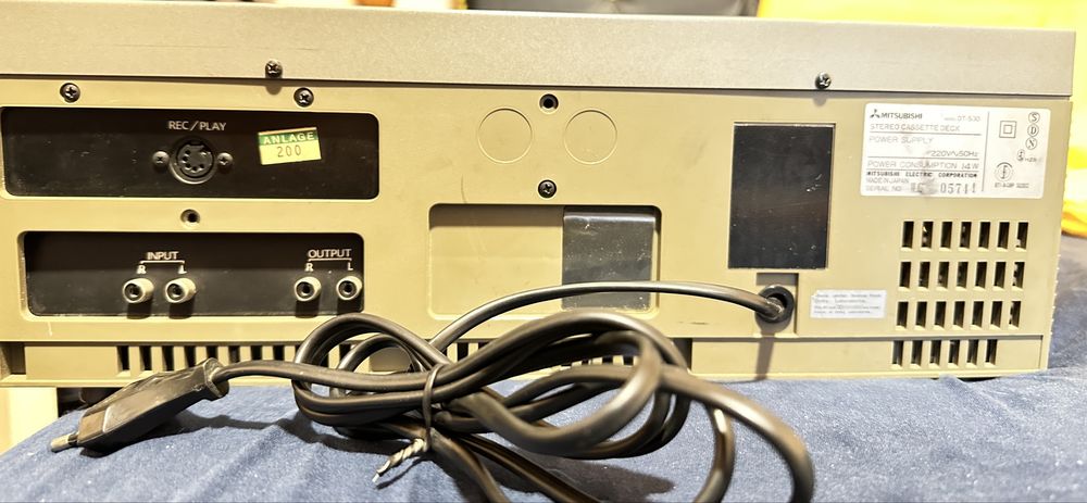 Vintage deck tape Mitsubishi DT-530 superb!