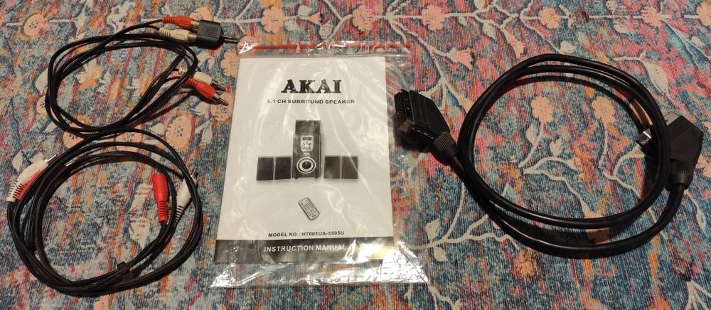 Sistem Home Cinema 5.1 cu Subwoofer AKAI