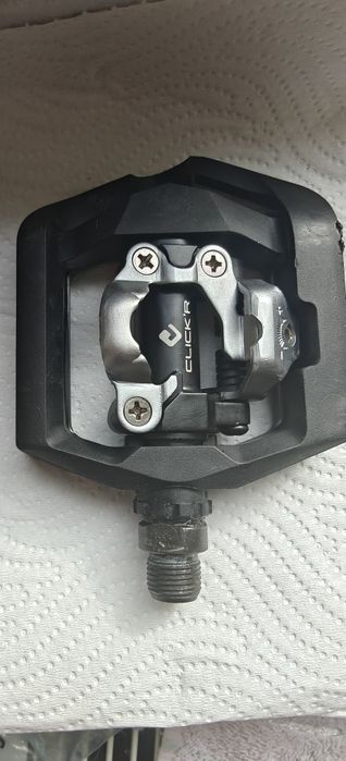 Pedale Shimano SPD SM-SH56 + PD-T421 cu catadioptrii | Stare excelentă