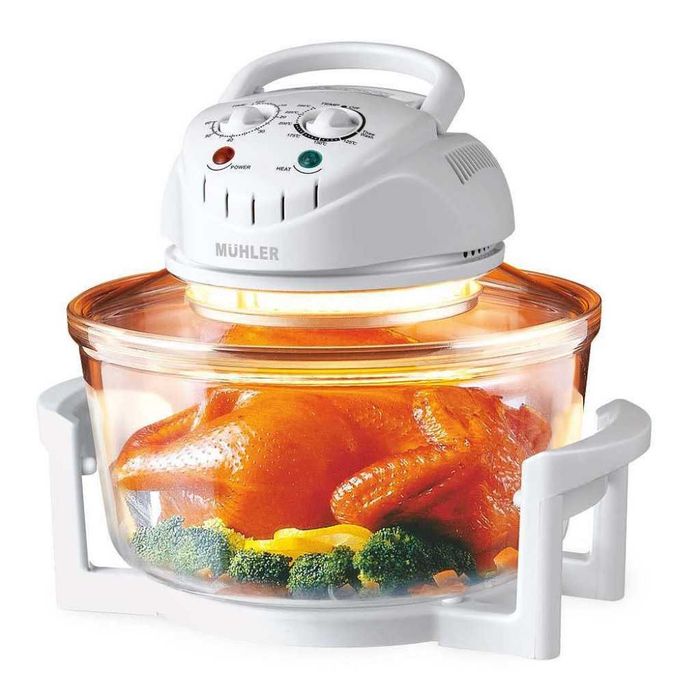 Комбинирана 2 в 1 халогенна фурна и еър фрайър 12 литра