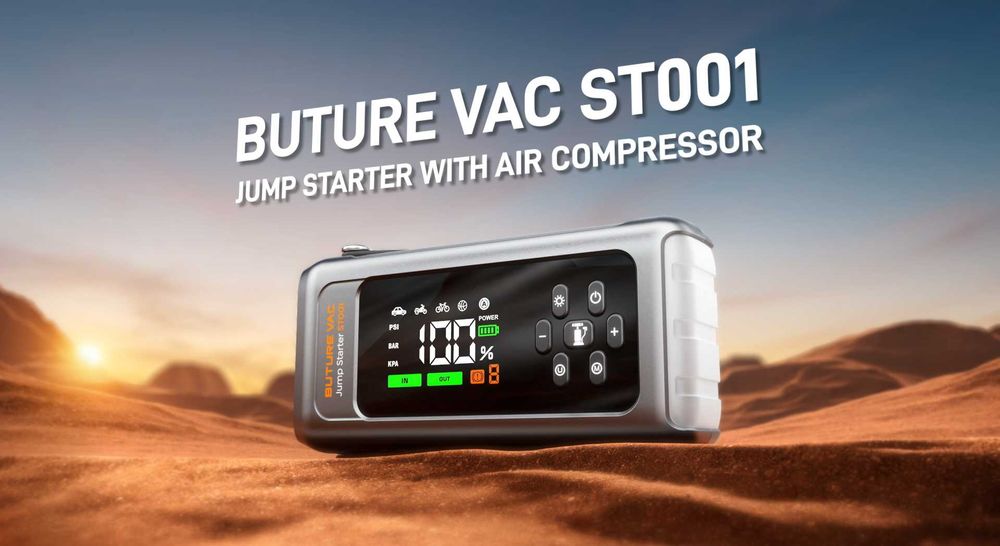 Starter jump vac 7500mAh 4 in 1