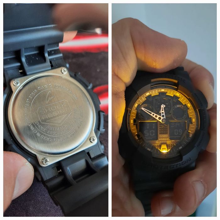 Casio G Shock GA 100   Original