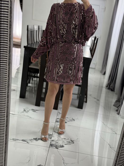 Rochie Asos scurta cu aplicatii