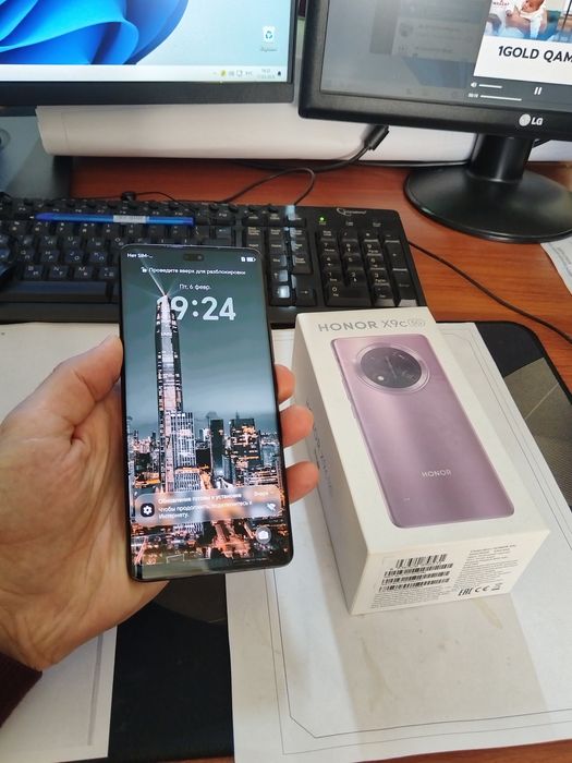 Honor X9c 5G 16/256gb(2025)iwlawi zur usta kurmagan aybi yuq tozza