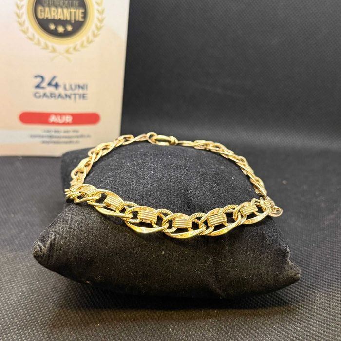 Bratara aur 14K 9.12g (AG15 Gara 1 B33902.1) Garantie 2 ani!