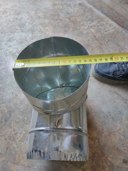 Колено дымовой трубы