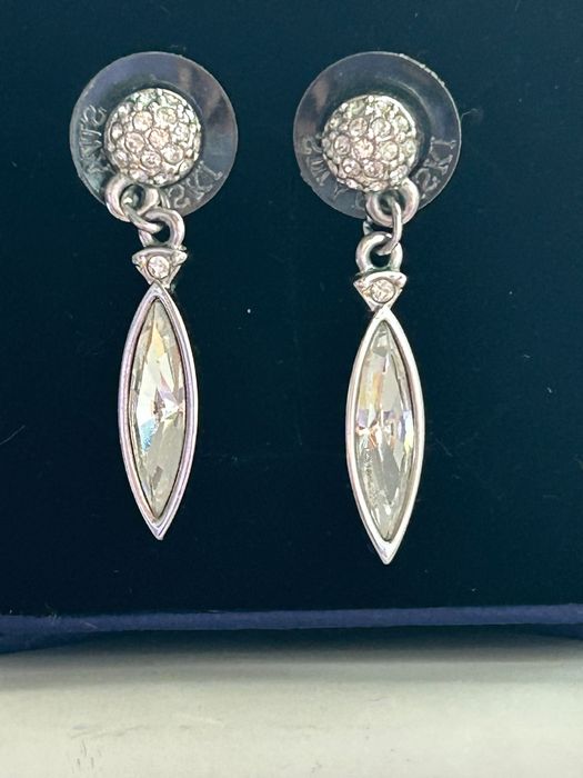 Комплект гривна и обеци Сваровски Swarovski