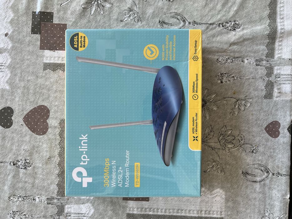 Wi-Fi Роутер tp-link Witeless N ADSL2+