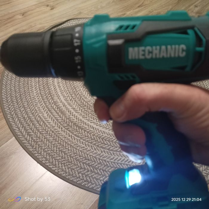 Ъглошлайф, бормашина, батерия, зарядно  Mechanic нови